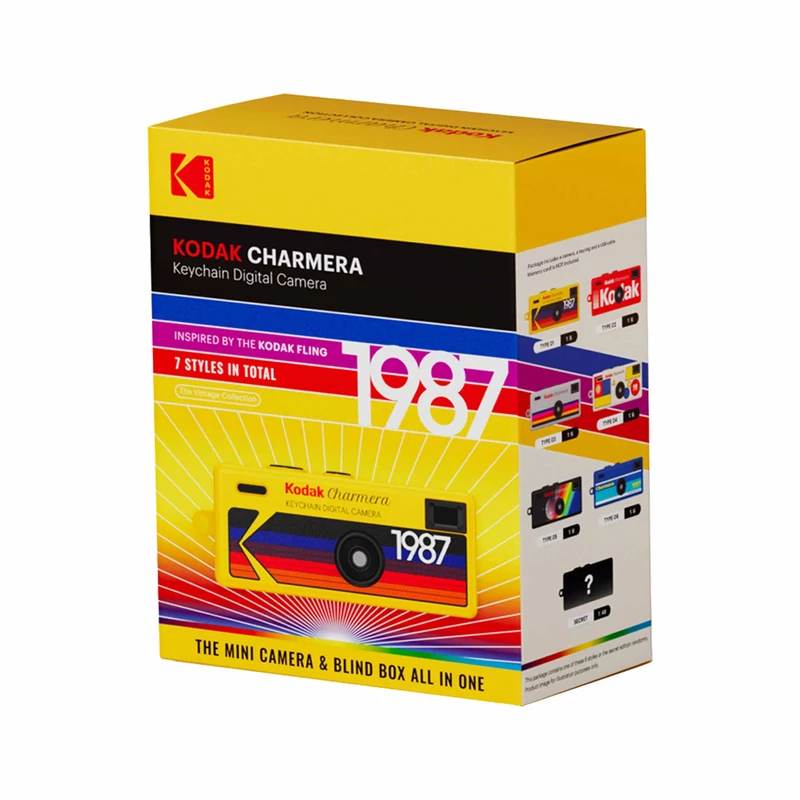 Kodak Charmera kulcstartó digitális kamera Blind Box (RK0601)