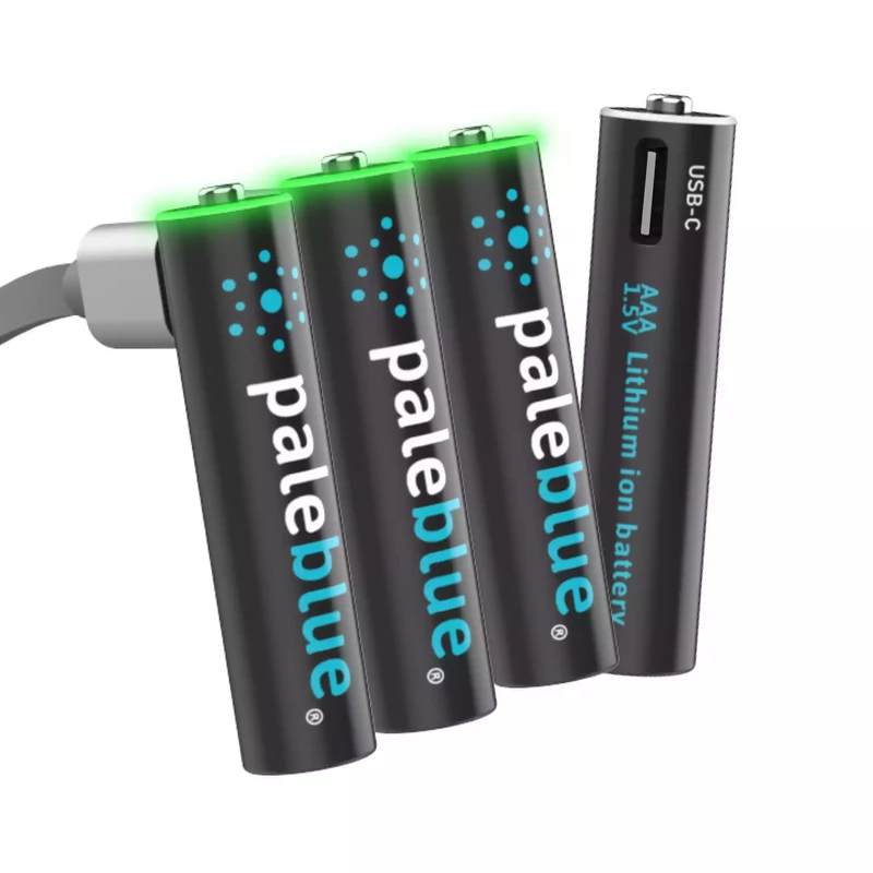 PaleBlue Lithium Ion tölthető akkumulátor AAA 4db  - 600mAh
