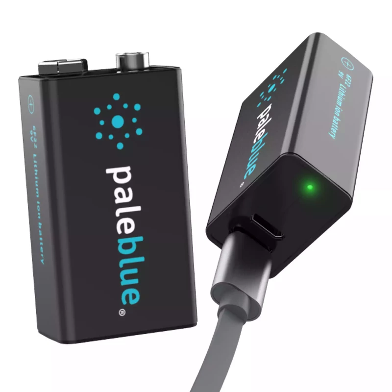 PaleBLue Lithium Ion tölthető akkumulátor 9V 2db - 500mAh