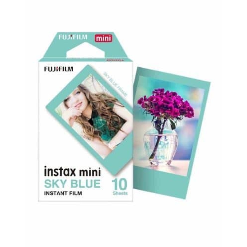 Fujifilm instax mini Sky Blue film