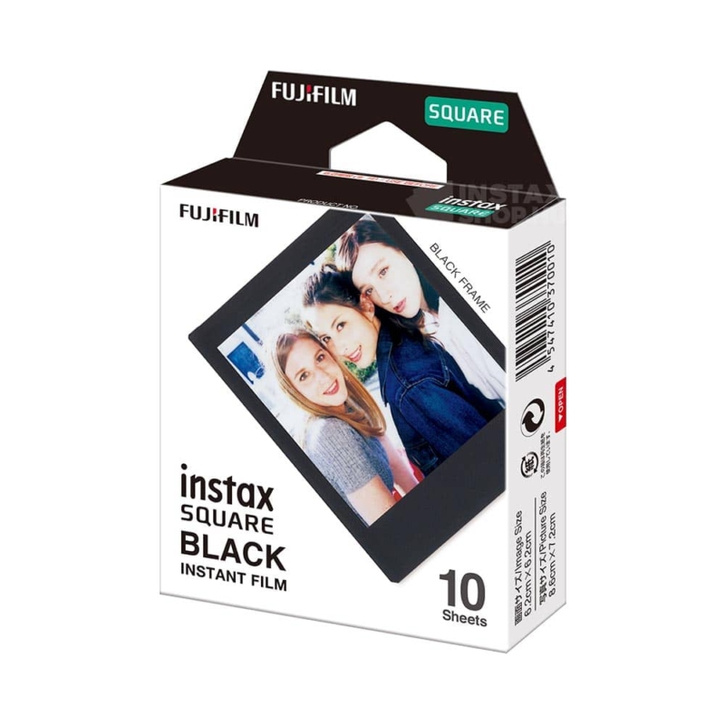 Fujifilm instax square black film 02