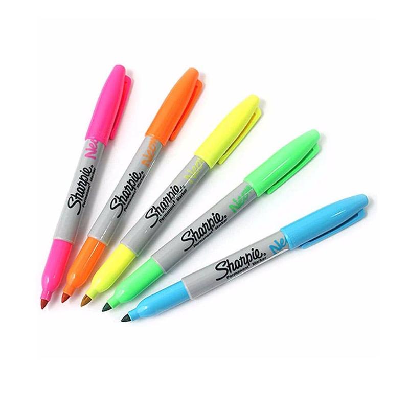 Sharpie neon permanent marker filctoll