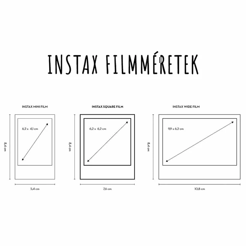 Instax filmmeretek