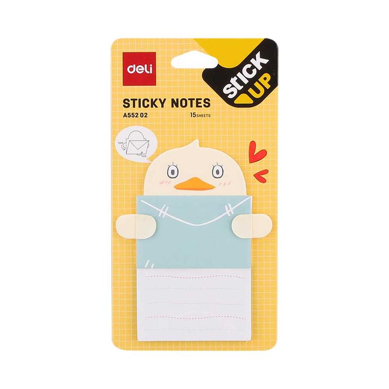 Deli sticky notes cuki állatos üzenő cetli 03