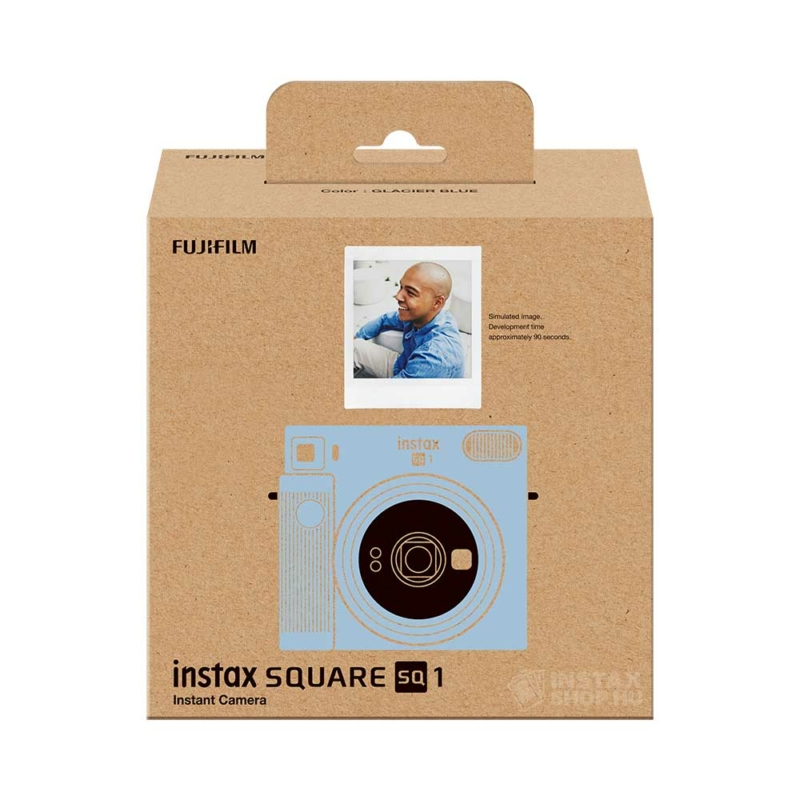 Fujifilm instax square sq1 instant fényképezőgép glacier blue instaxshop box