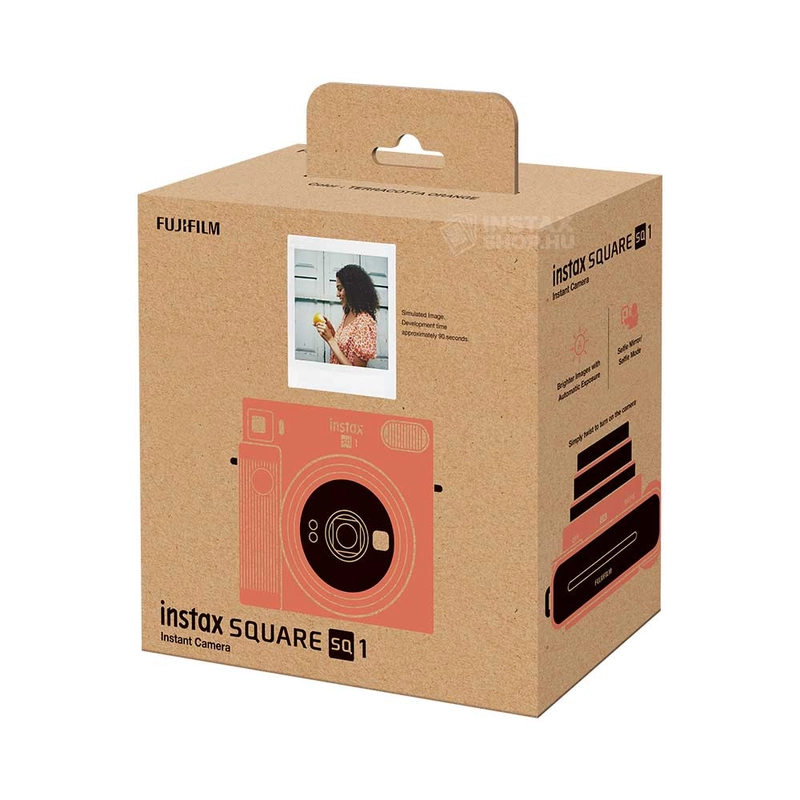 Fujifilm instax square sq1 instant fényképezőgép terracotta orange instaxshop box 02