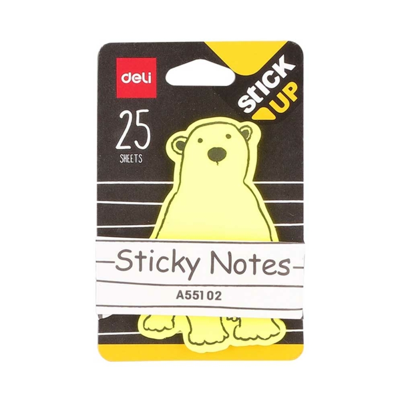 Deli sticky notes stick up 02