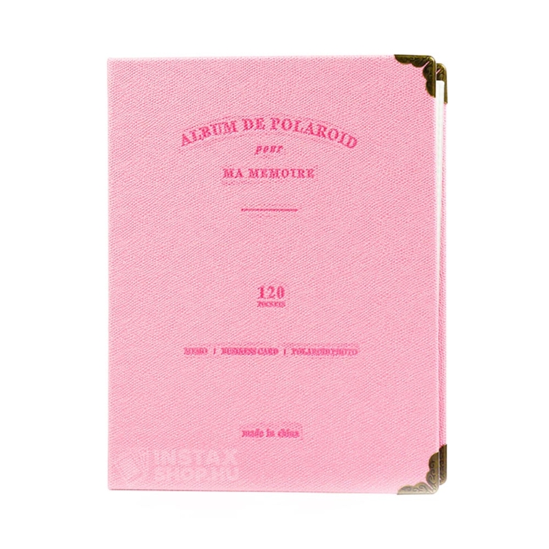Instax mini gyurus notebook album instaxshop webaruhaz rózsaszín 01